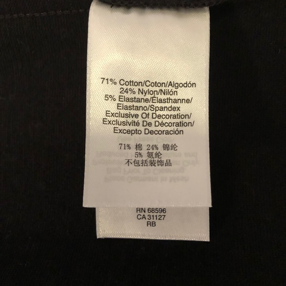 DKNY Black Strapless Cocktail Party Club Dance Mini Dress, Crystal Detail Size 8 - Picture 15 of 16